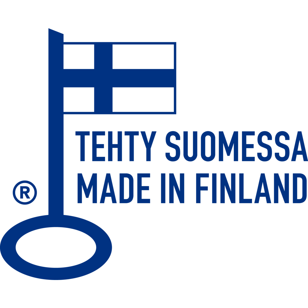 Akukoukut ja Akurullat - Made In Finland, Tehty Suomessa logo
